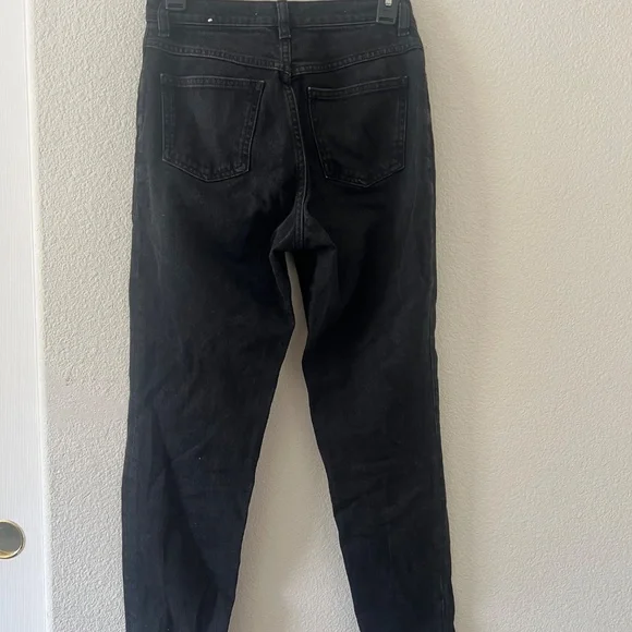 Mango new mom black jeans - Picture 3 of 3